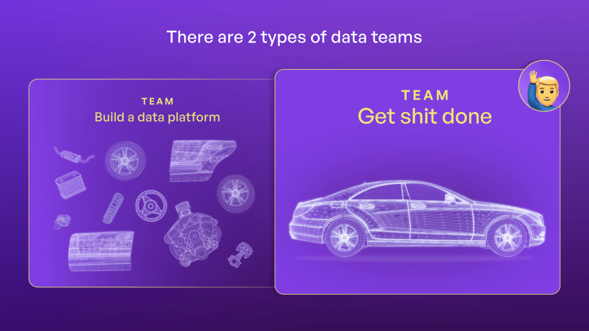 Build your own platform vs buy a data platform