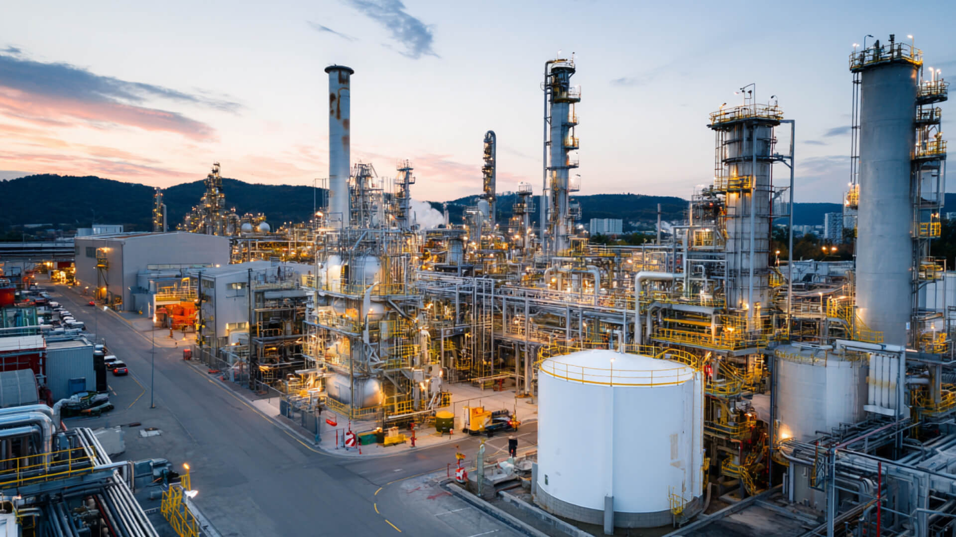 Chemicals plant