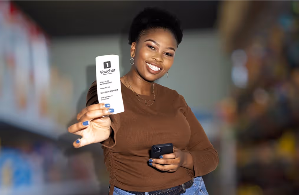 Visual depiction showcasing the new way to pay with Personal 1Voucher on Flash Group's platform – Explore seamless payment experiences and a convenient approach to personal transactions.