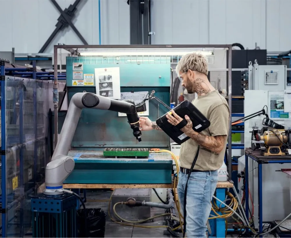 Manual Inspection of the 3D Laser Scanner