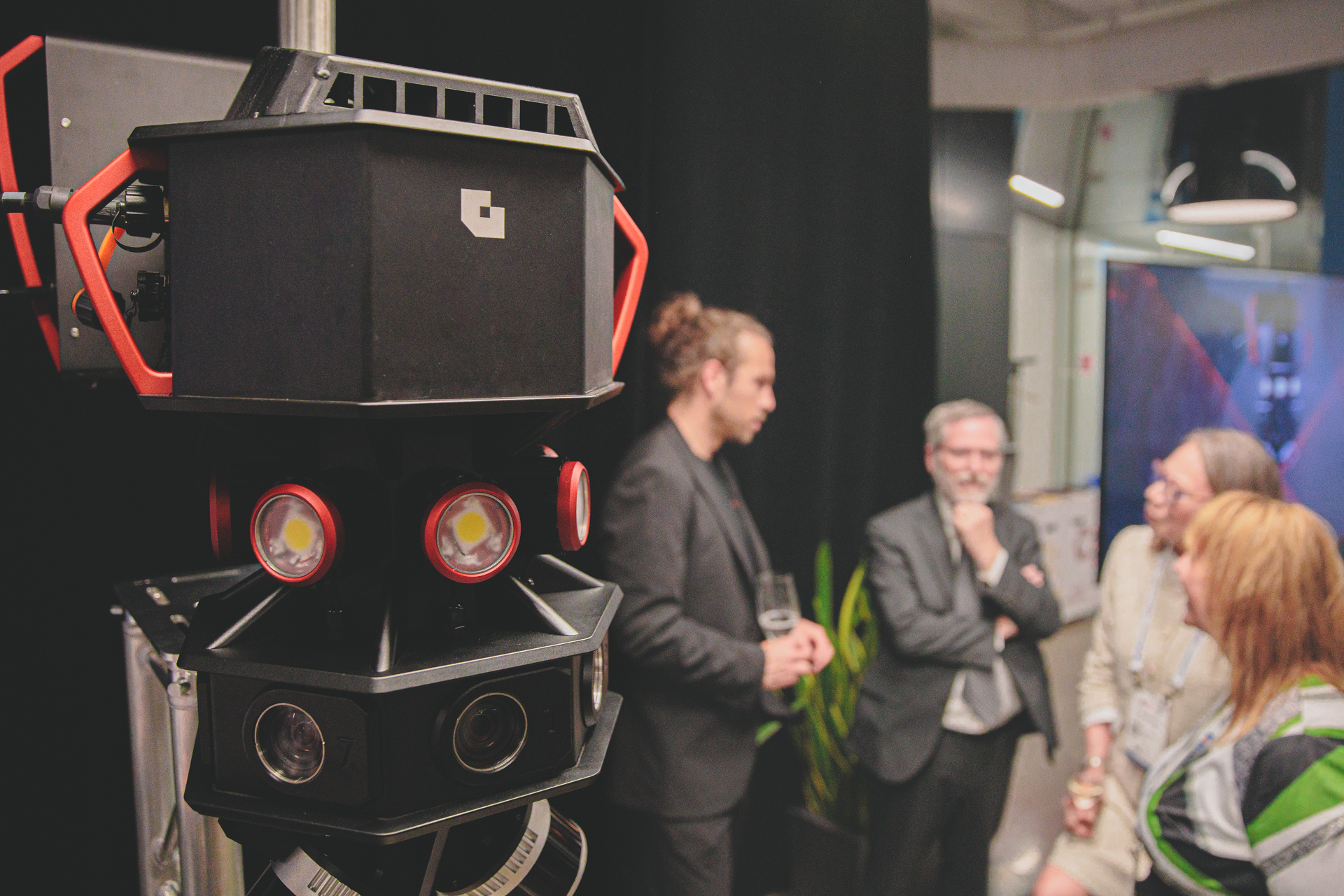 Point Laz 3D scanner Lazaruss presented during a mining event.