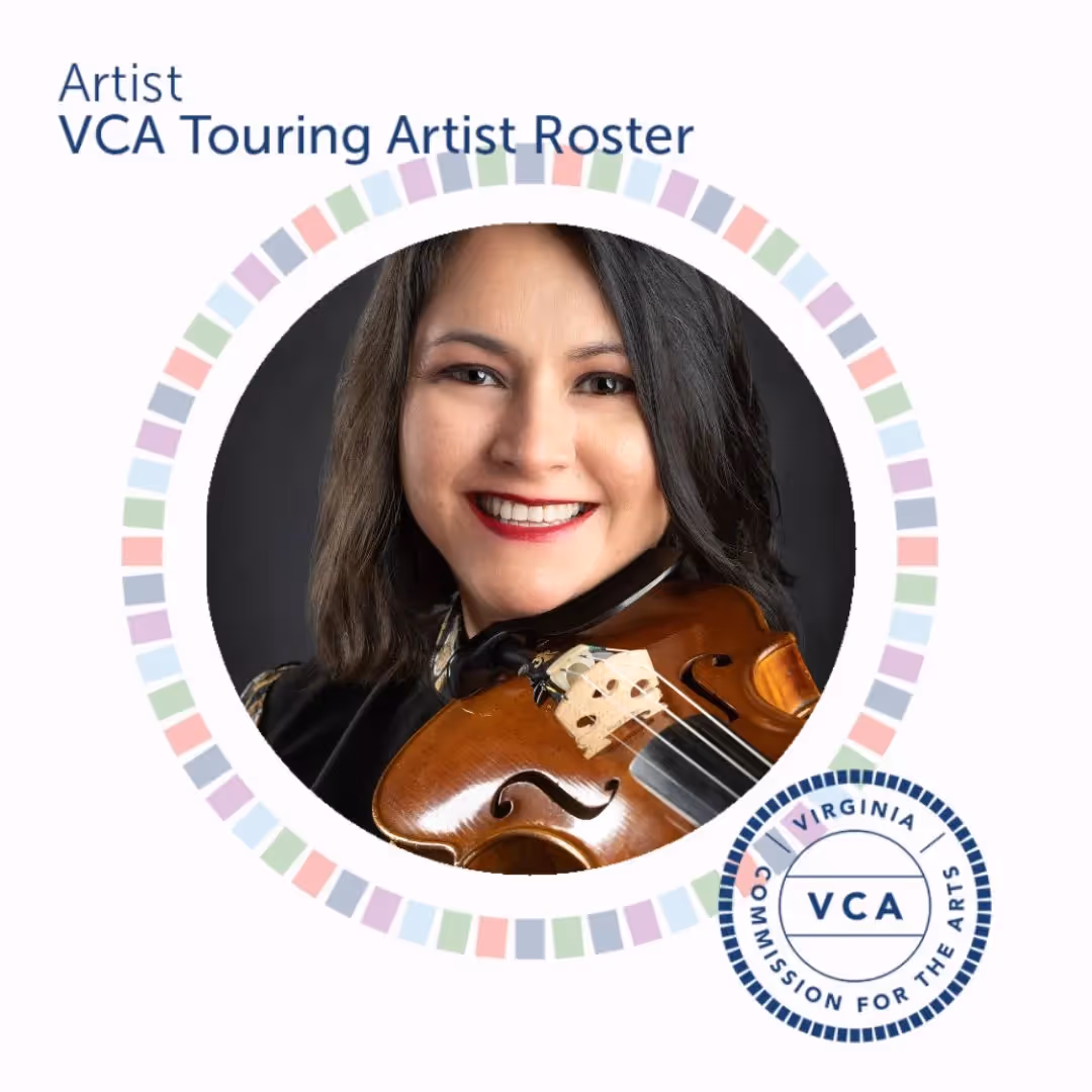 Marjory Serrano selected as a Virginia Commission for the Arts Touring Artist Roster