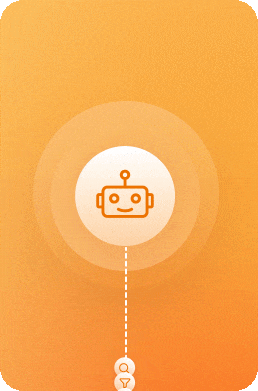 flow of files and filters and searches into an AI-Agent with Checkmarks that pop up as results