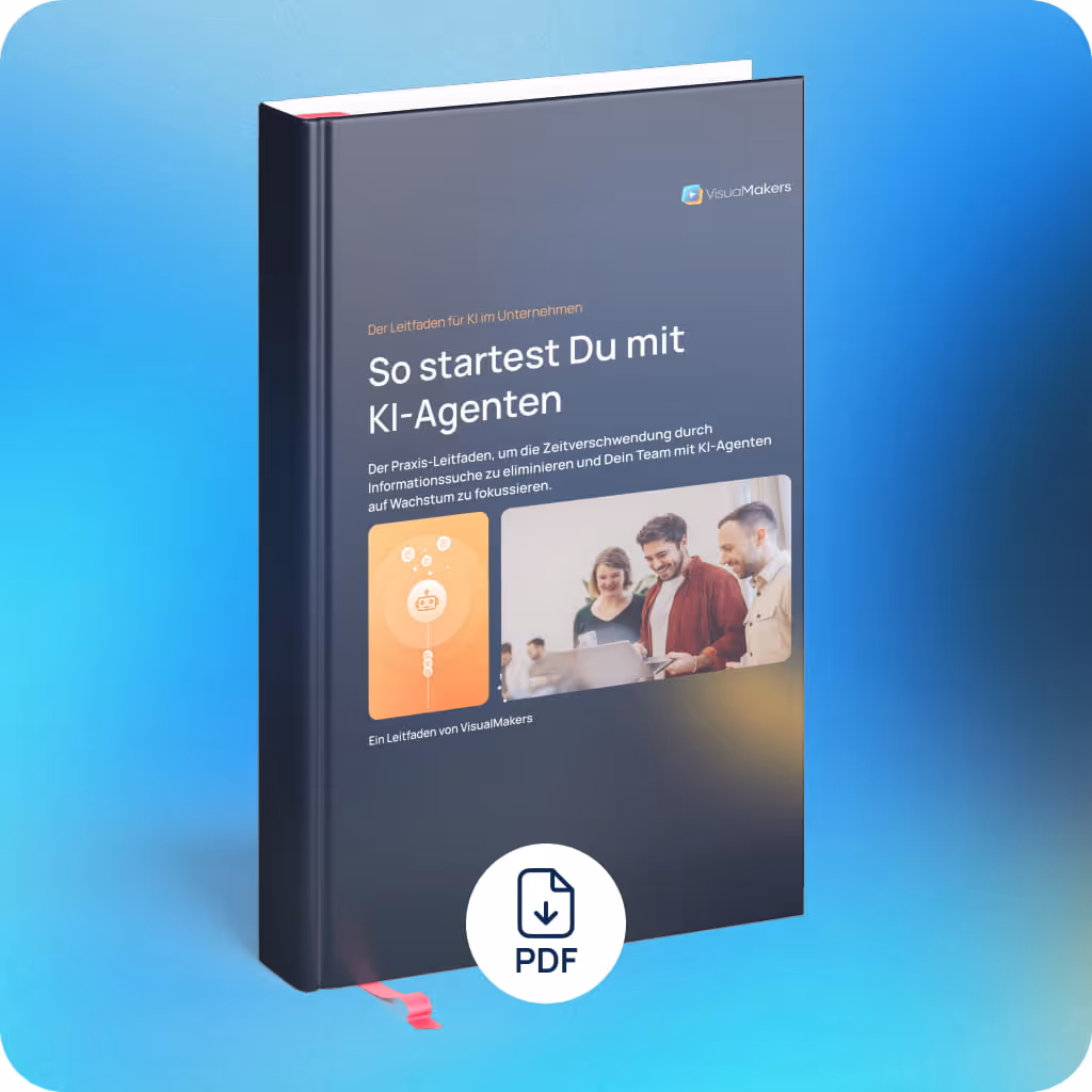Cover des Leitfadens So startest du mit KI-Agenten als PDF