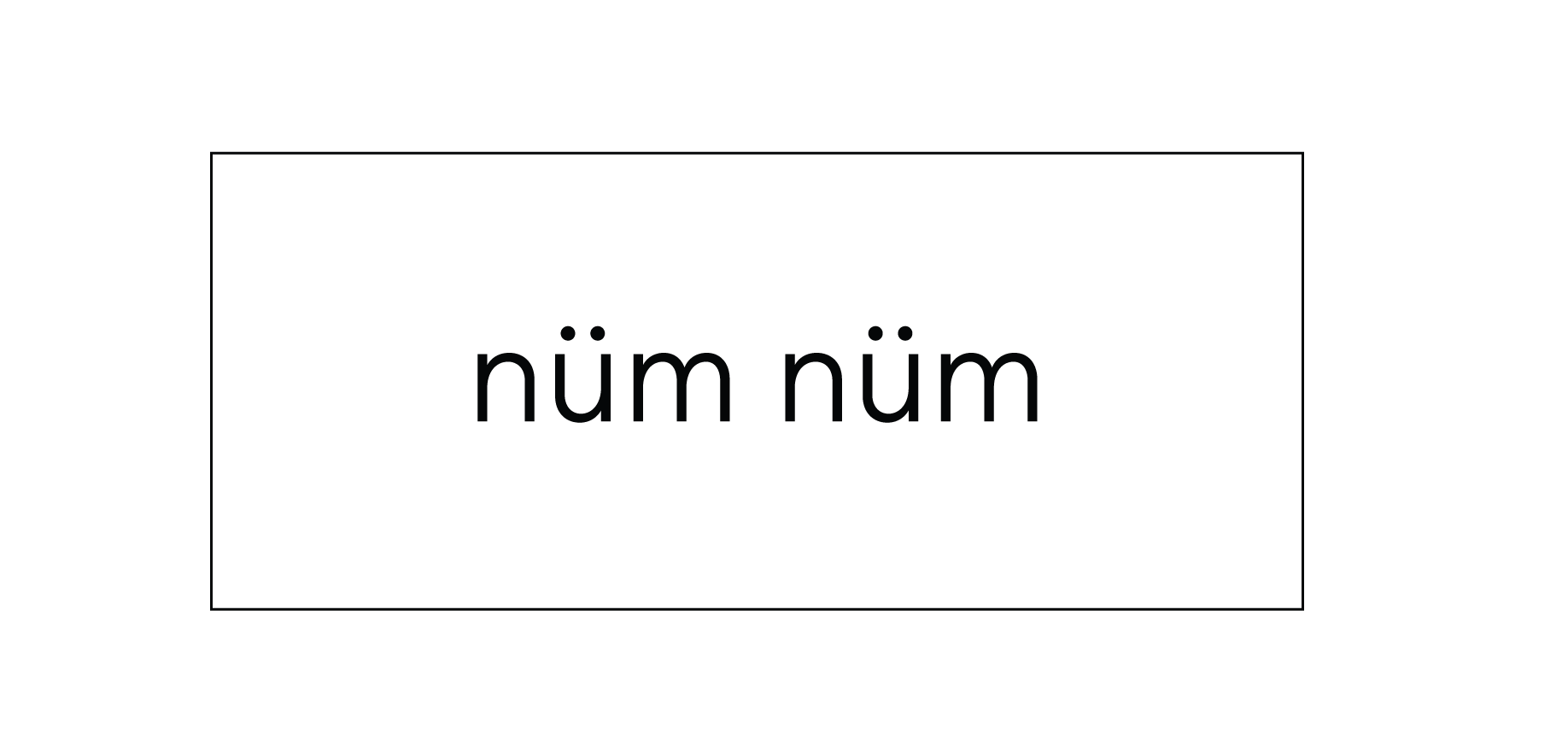 The name "nüm nüm" - brand naming by Condensed