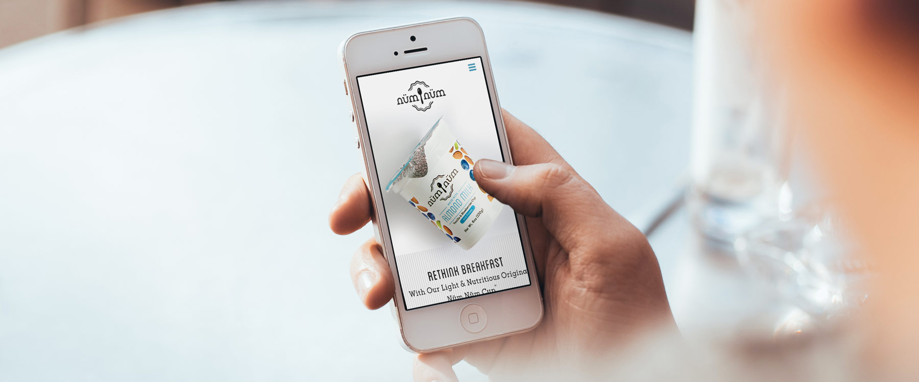 Website design for Nüm Nüm