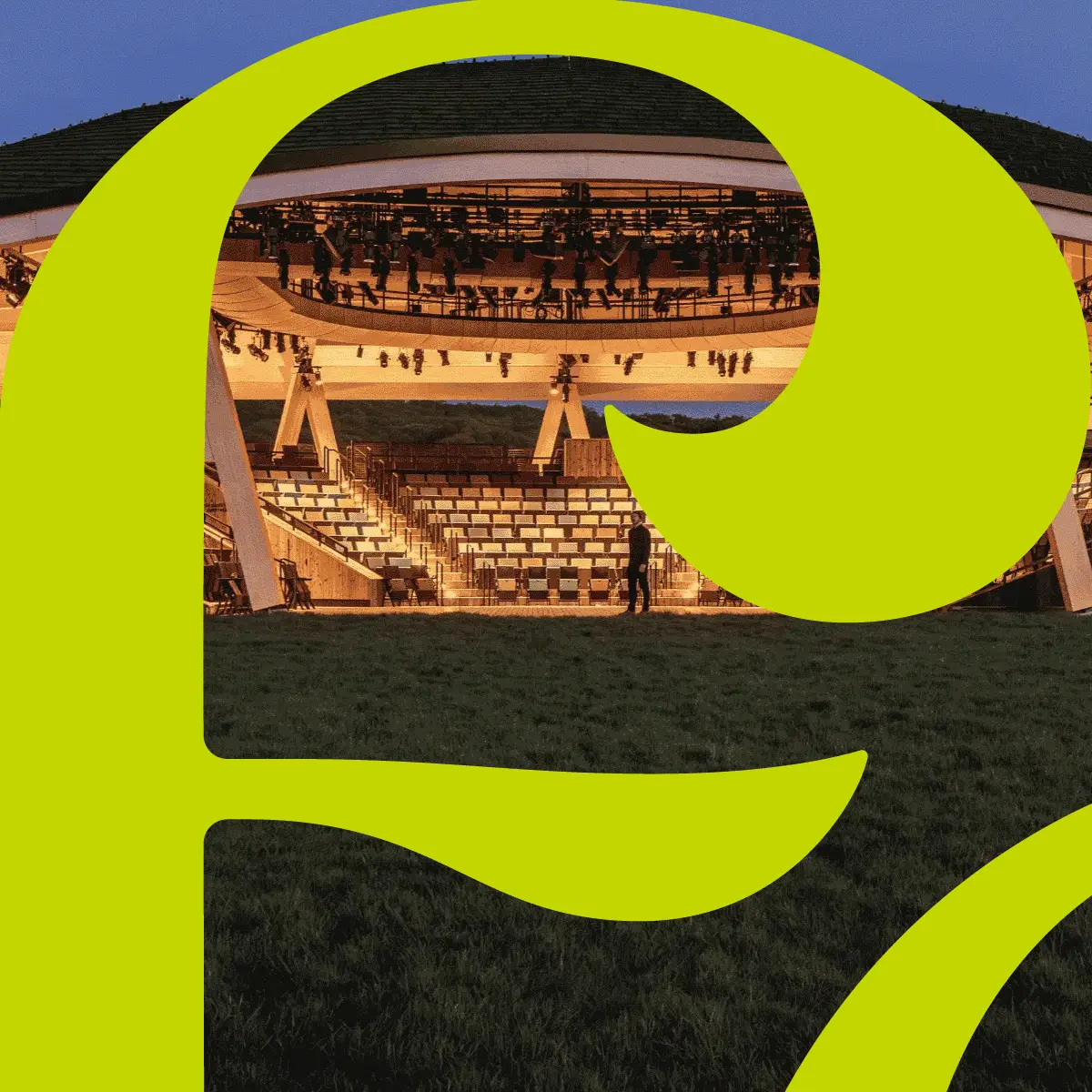 folio brand letterform showing off the sprouted lower case f