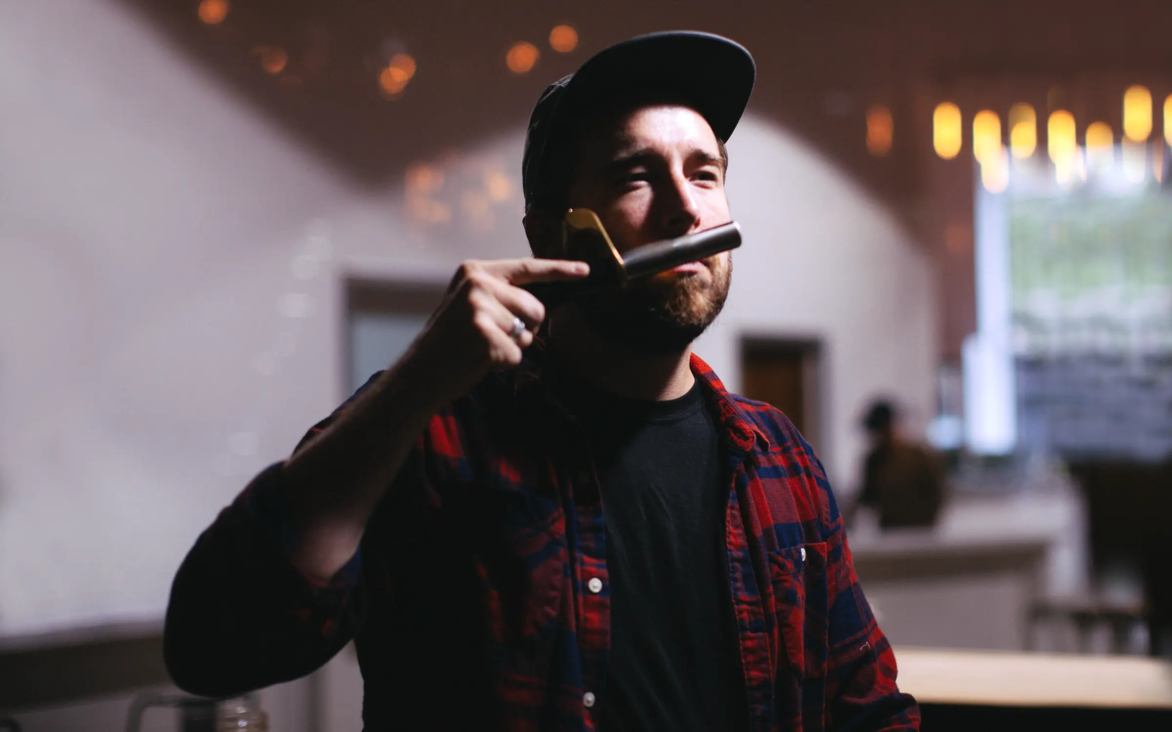 Joel Eastlick, coffee roaster