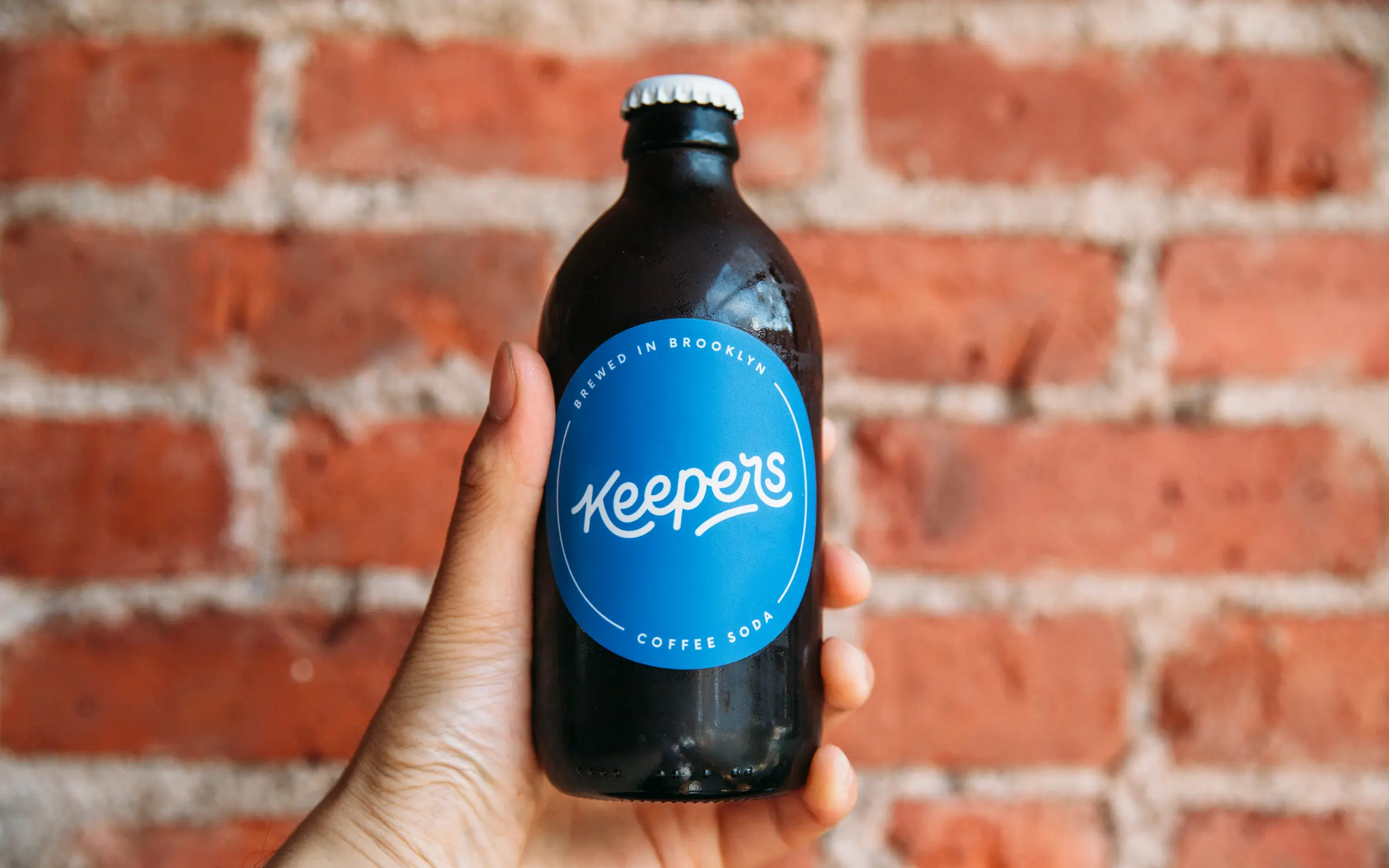 Keepers first bottle was a brown stubby and our first label was a round vinyl sticker from sticker mule.