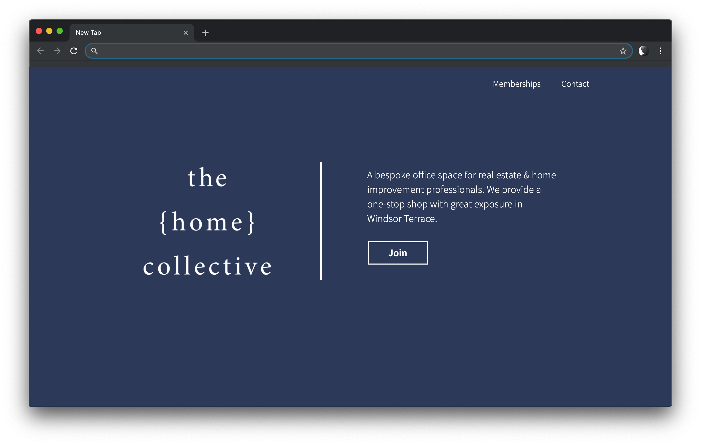 Web Design for Home Collective