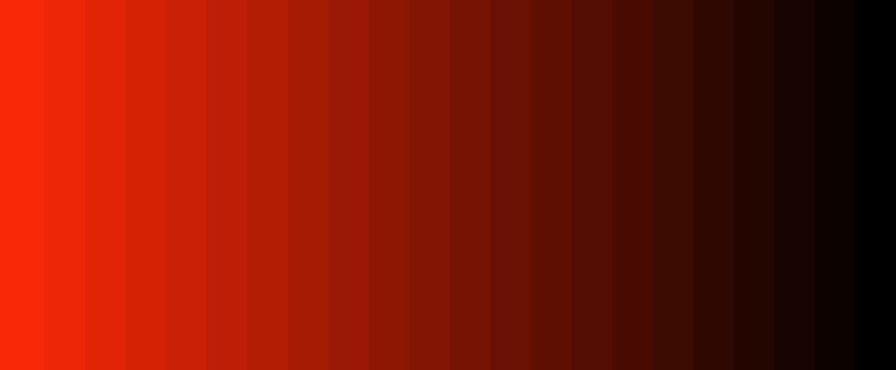 gradient from red to black