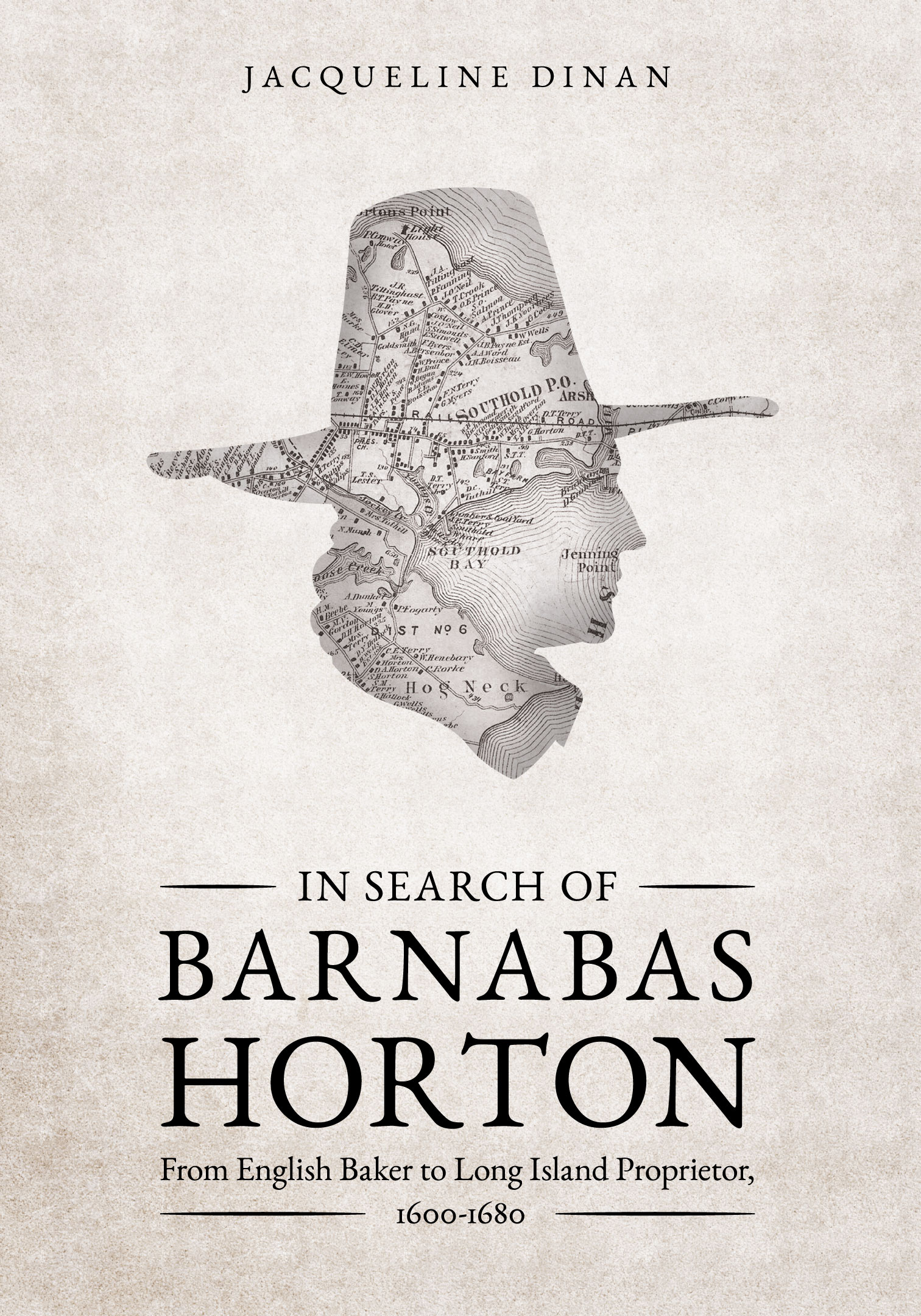 Book cover design for In Search of Barnabas Horton - design by Condensed.io