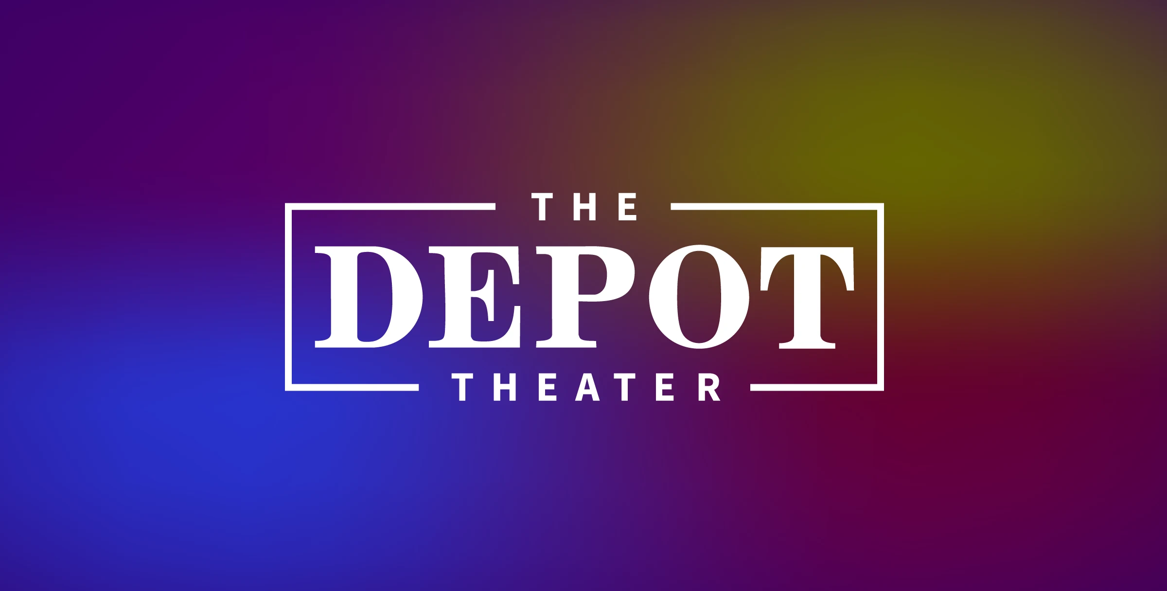 The Depot Theater Identity by Condensed