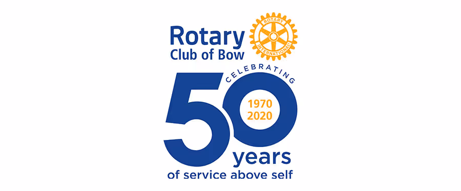 rotary club of bow logo