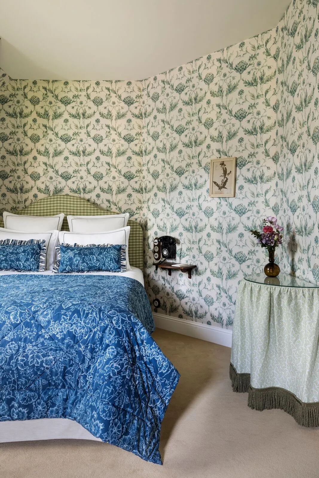 La chambre Deluxe de la Ferme de l'Abbaye