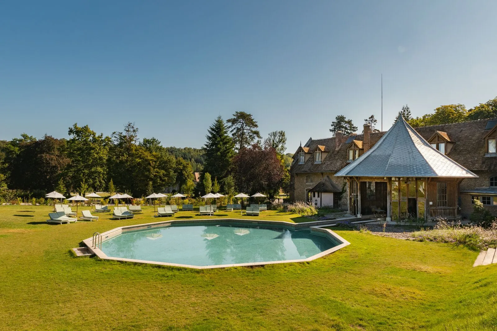 Spa piscine Abbaye des Vaux-de-Cernay