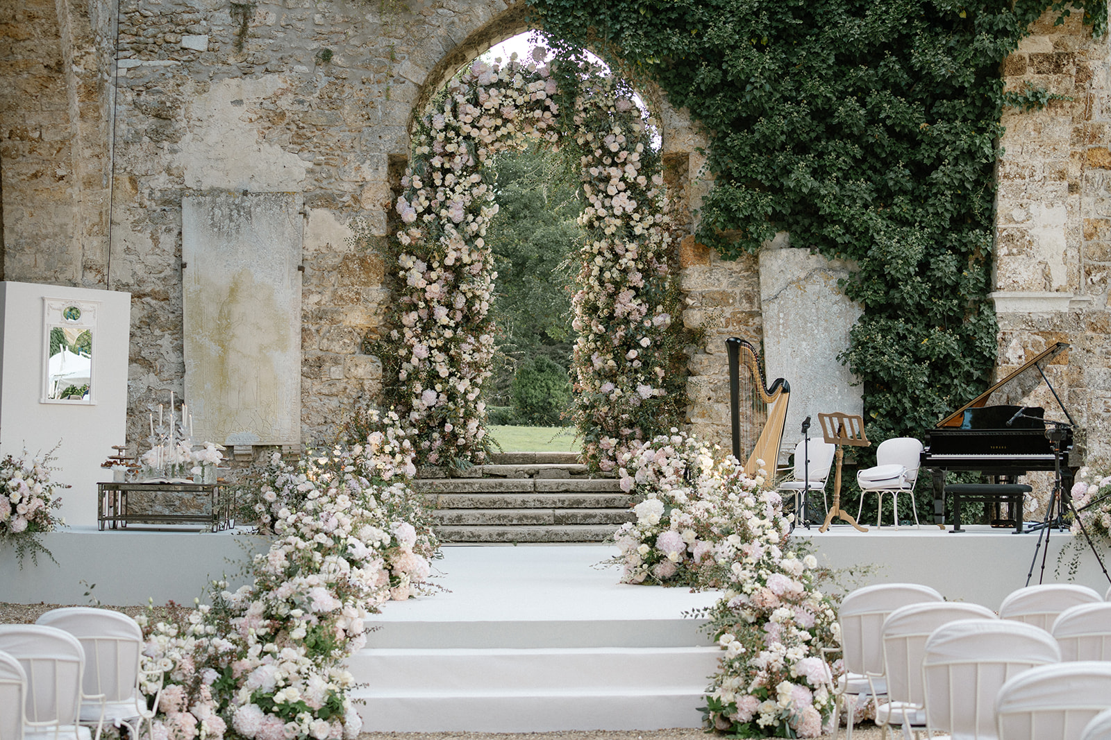 Abbaye des Vaux-de-Cernay cérémonie mariage