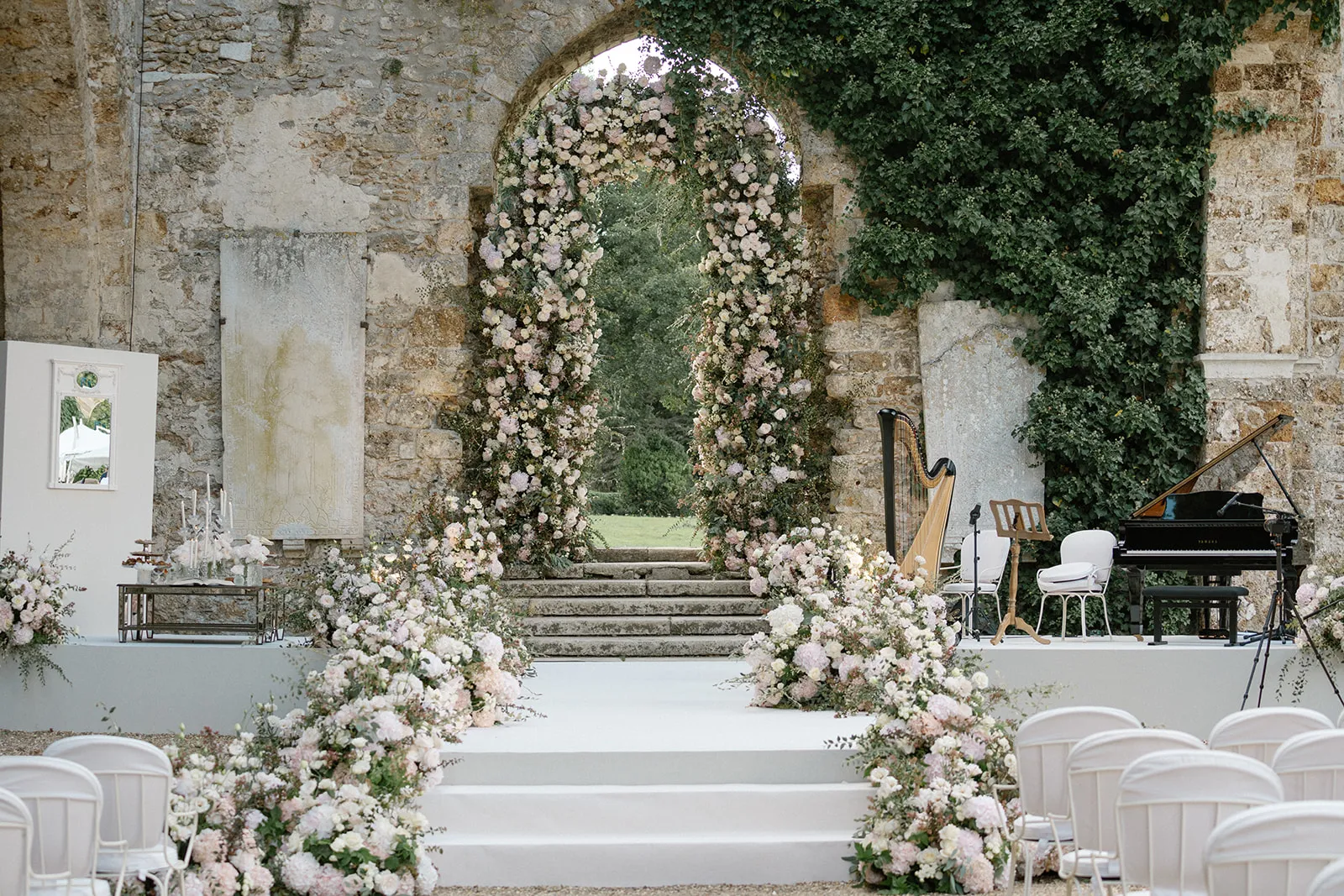 Abbaye des Vaux-de-Cernay cérémonie mariage