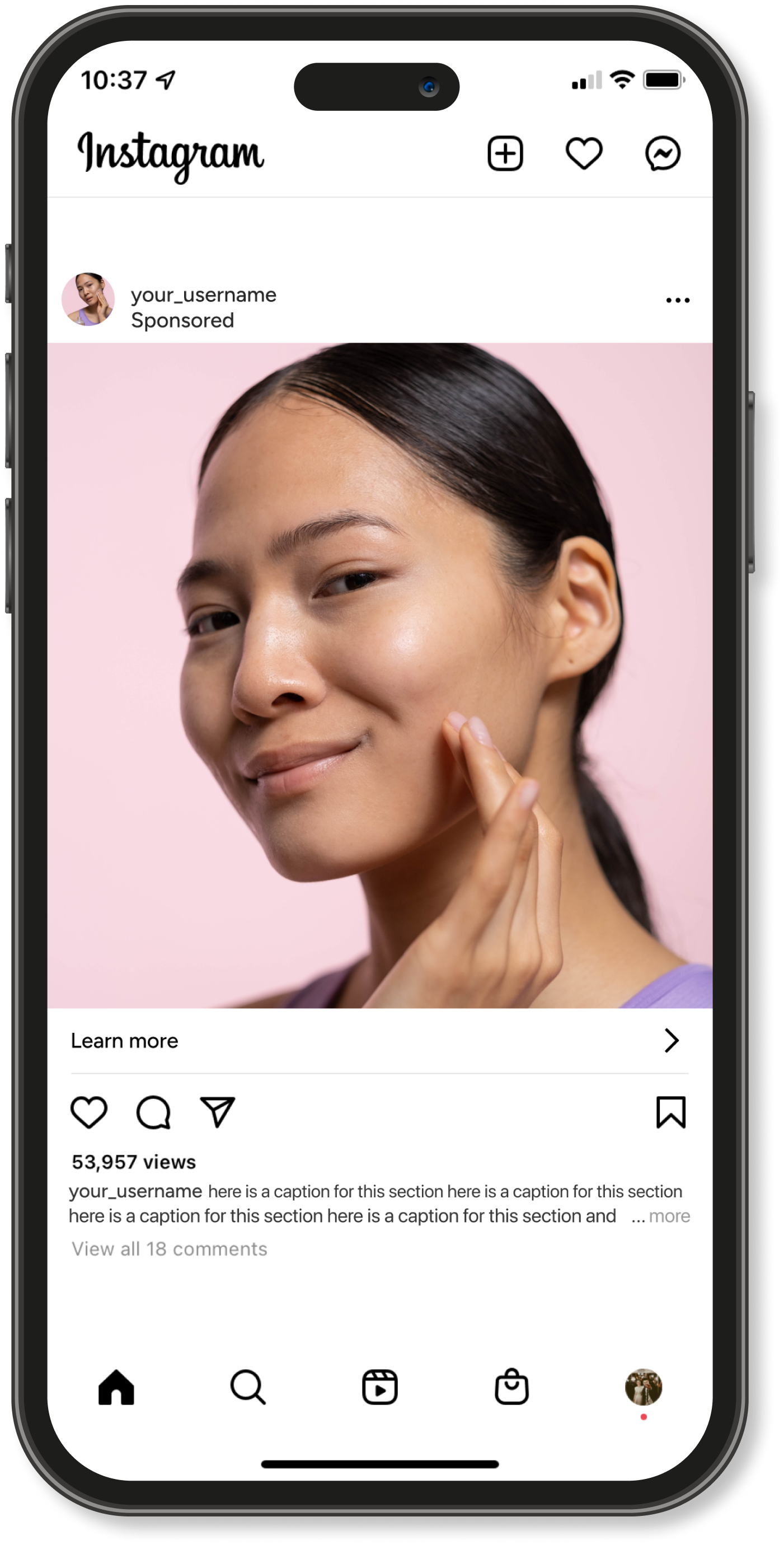 iPhone mockup