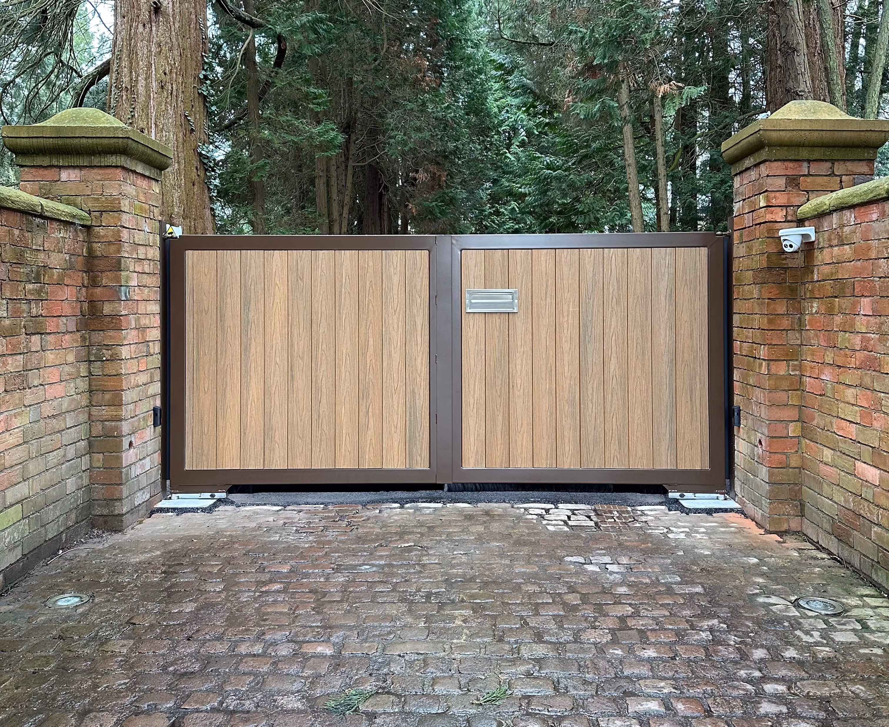 Sliding Driveway Gate installed by Secure21 Ltd