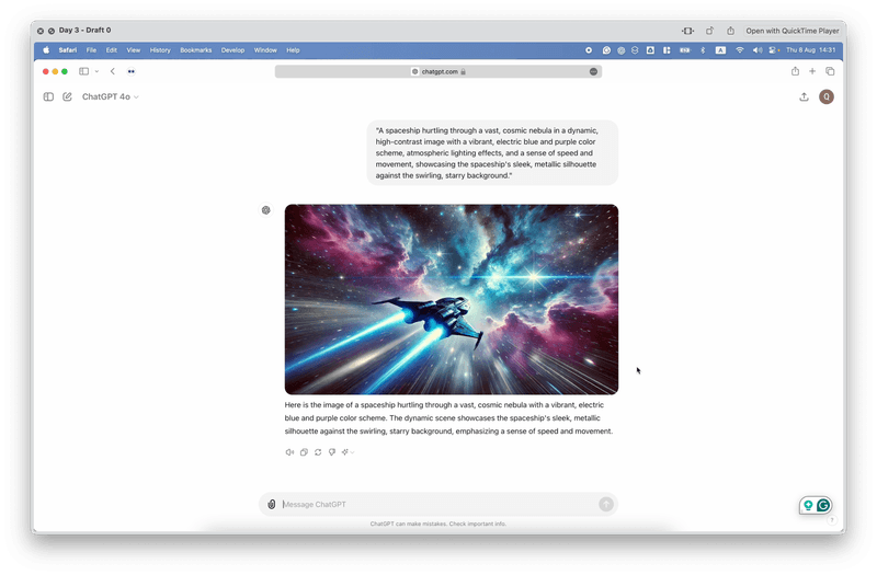 FlexOS | ChatGPT for Designers - Day 3 