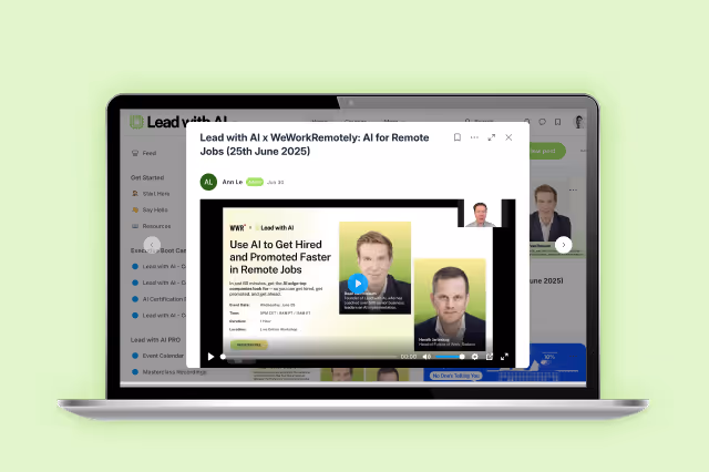 Lead with AI PRO