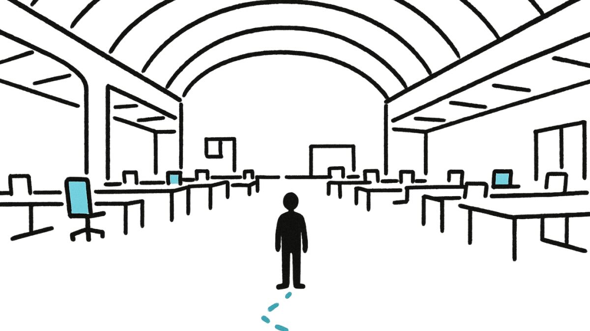 The World’s Largest Office is Empty