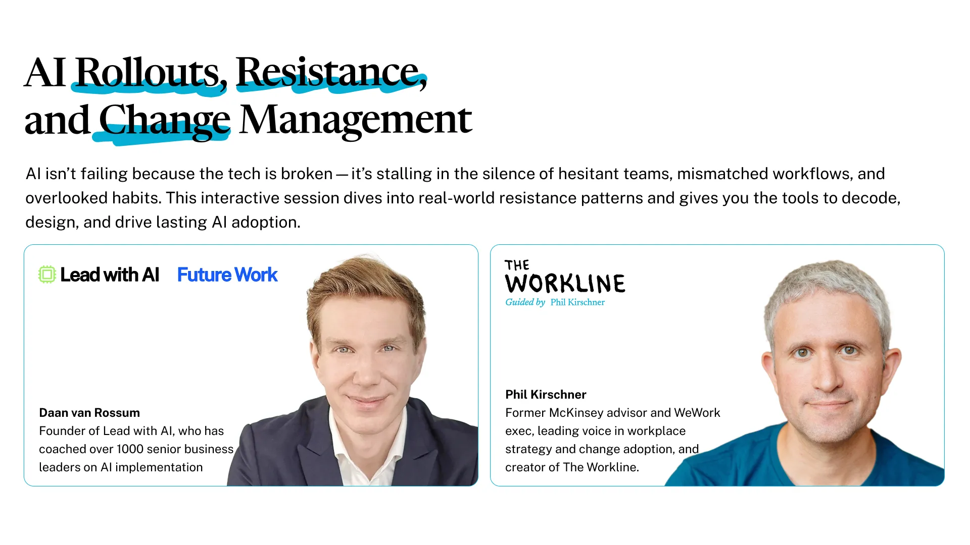 🎥 Replay Now: AI Rollouts, Resistance, and Change Management