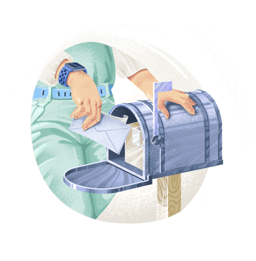 Illustration Mail Box