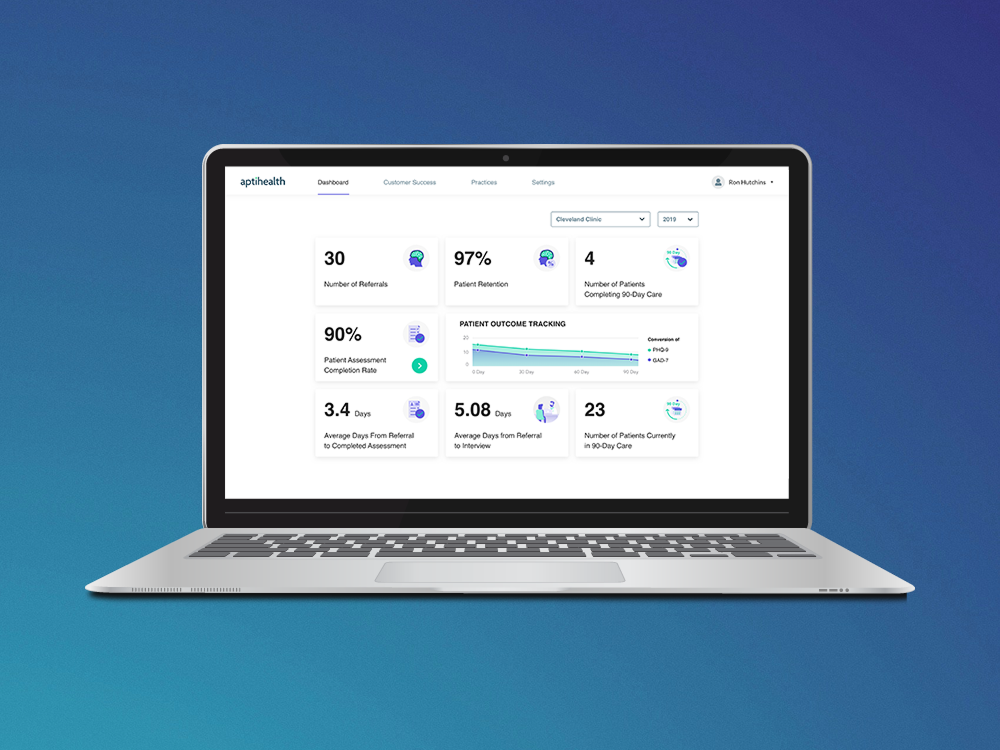 Aptihealth Homescreen