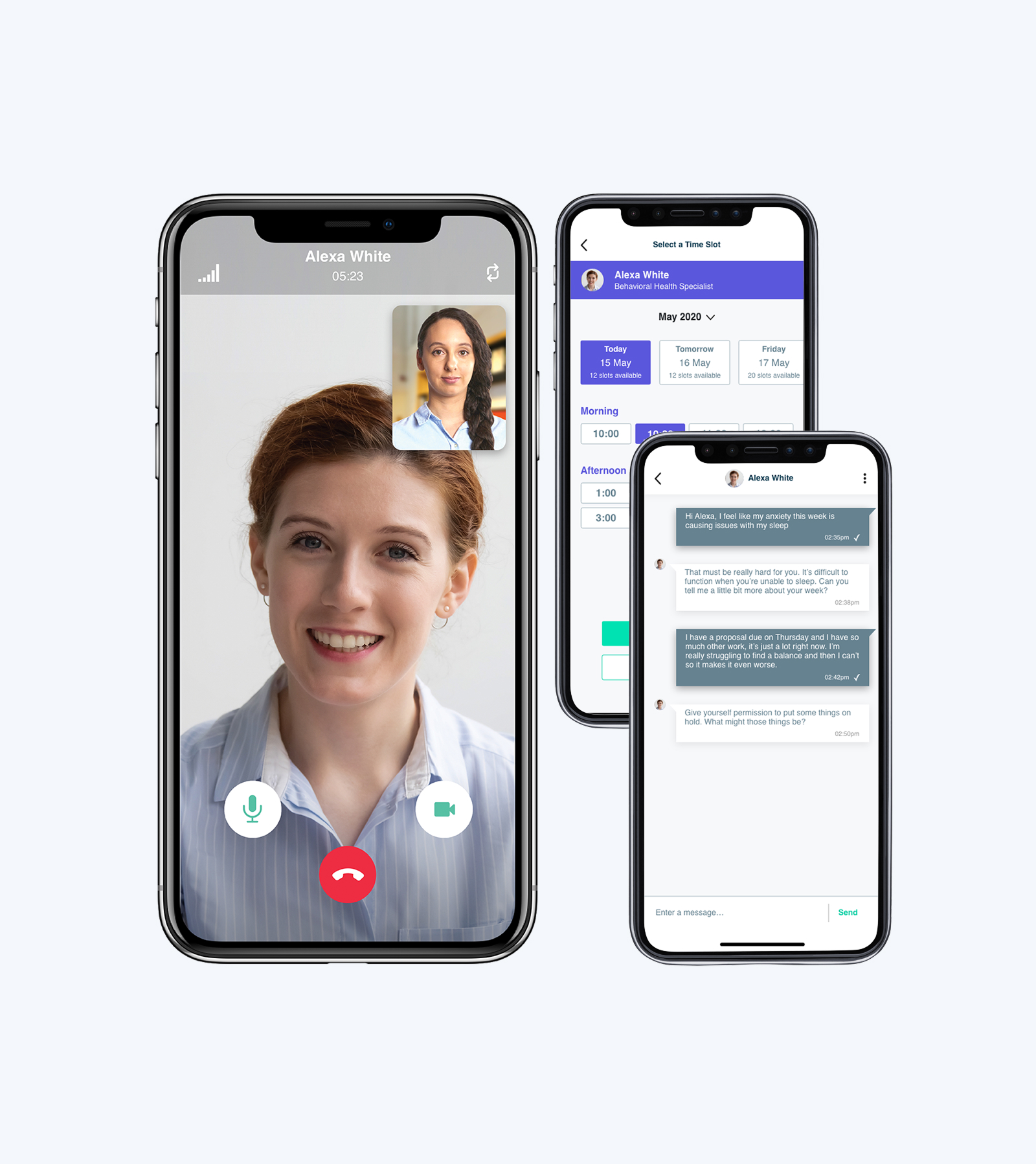aptihealth mobile screens