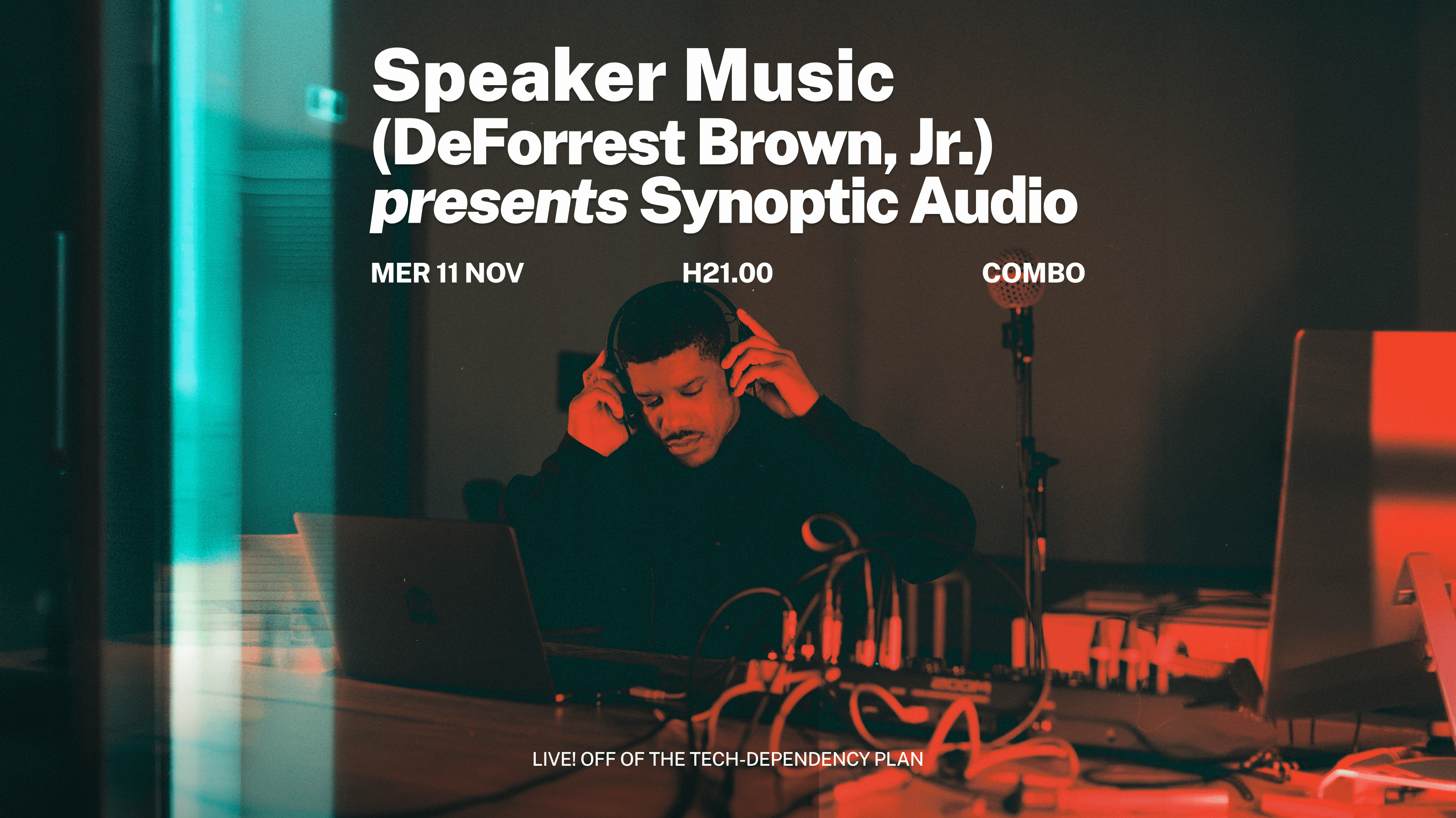 Speaker Music (DeForrest Brown, Jr.) presents Synoptic Audio