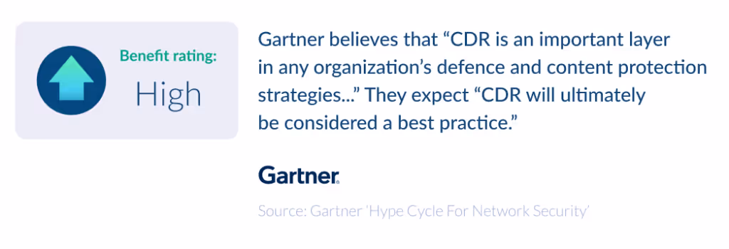 Gartner CDR quote