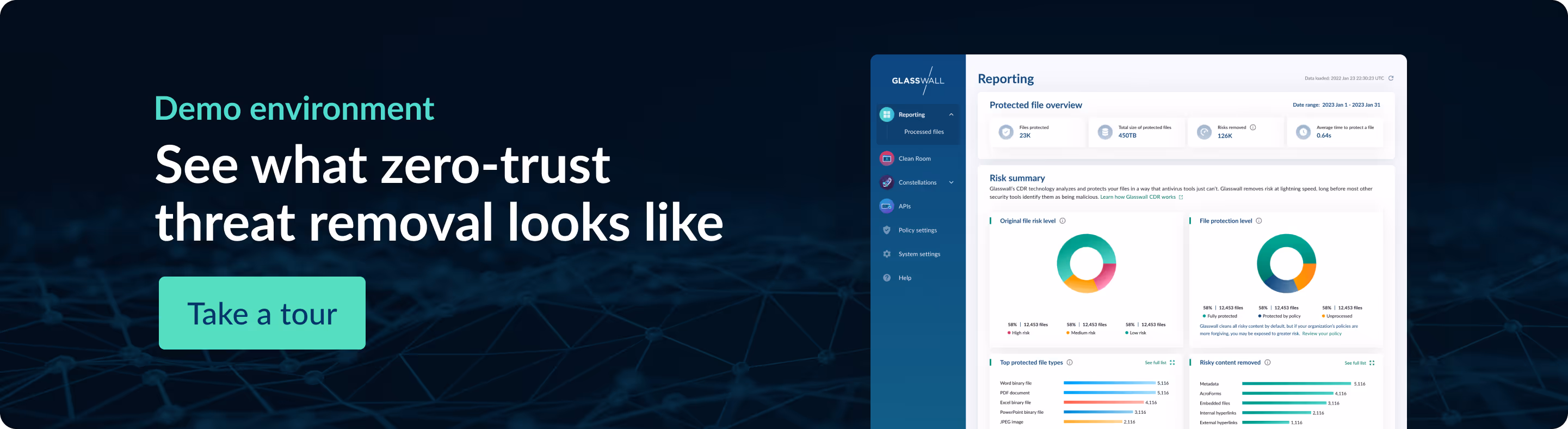 Take a tour and see what zero trust threat removal looks like