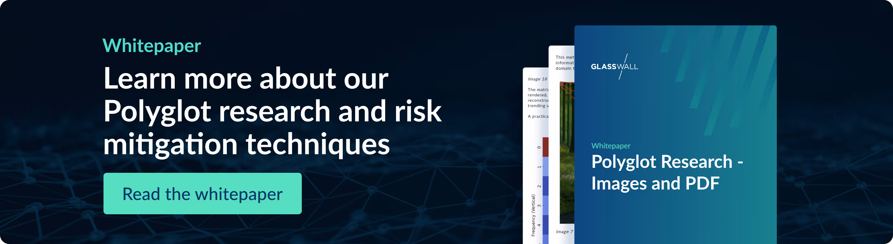 A banner linked to the polyglot research pdf 