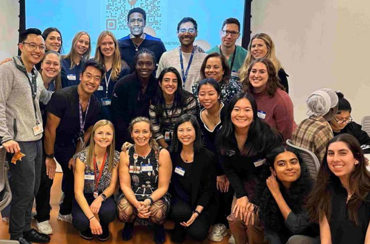 Students learning orthopaedic surgery through a Distance Traveled workshop