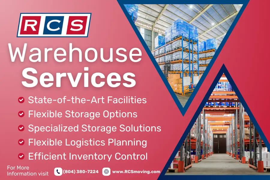 Service Features of RCS Warehouse Services