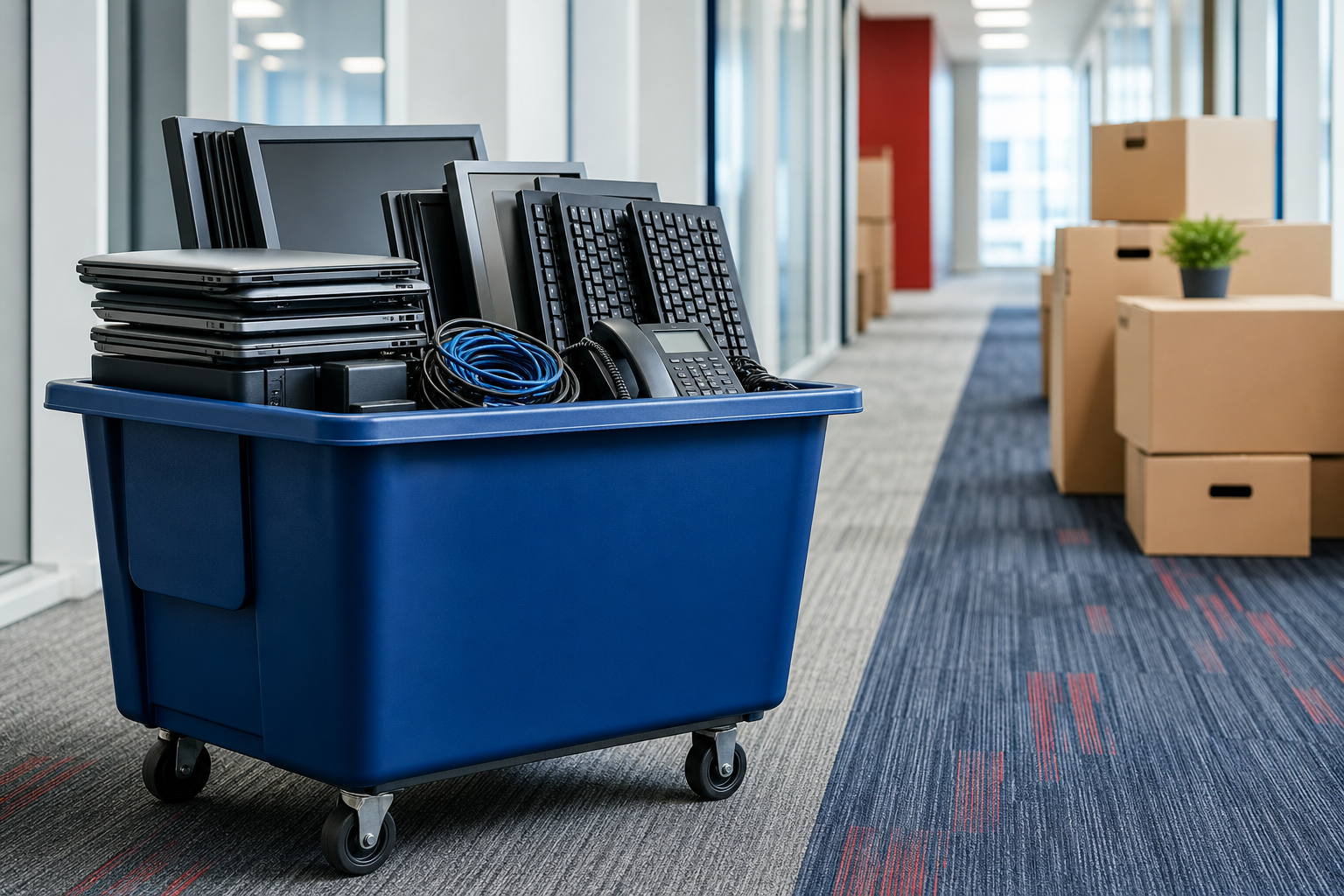 Business Electronics Recycling: What Businesses Should Know Before a Move or Closeout