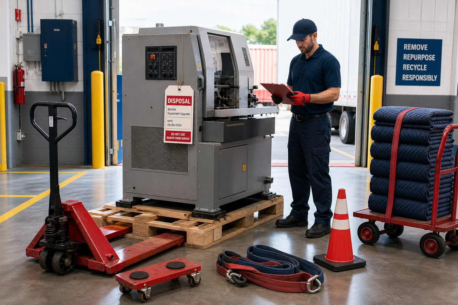 Equipment Disposal Planning Before a Commercial Removal Crew Arrives