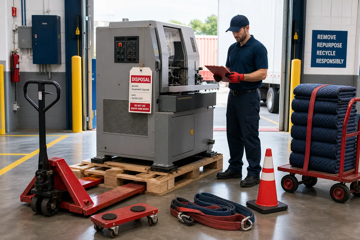 Equipment Disposal Planning Before a Commercial Removal Crew Arrives