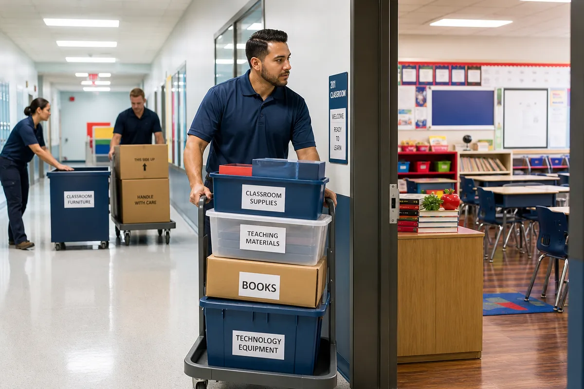 How to Choose School Moving Services That Protect Your Schedule, Assets, and Classrooms