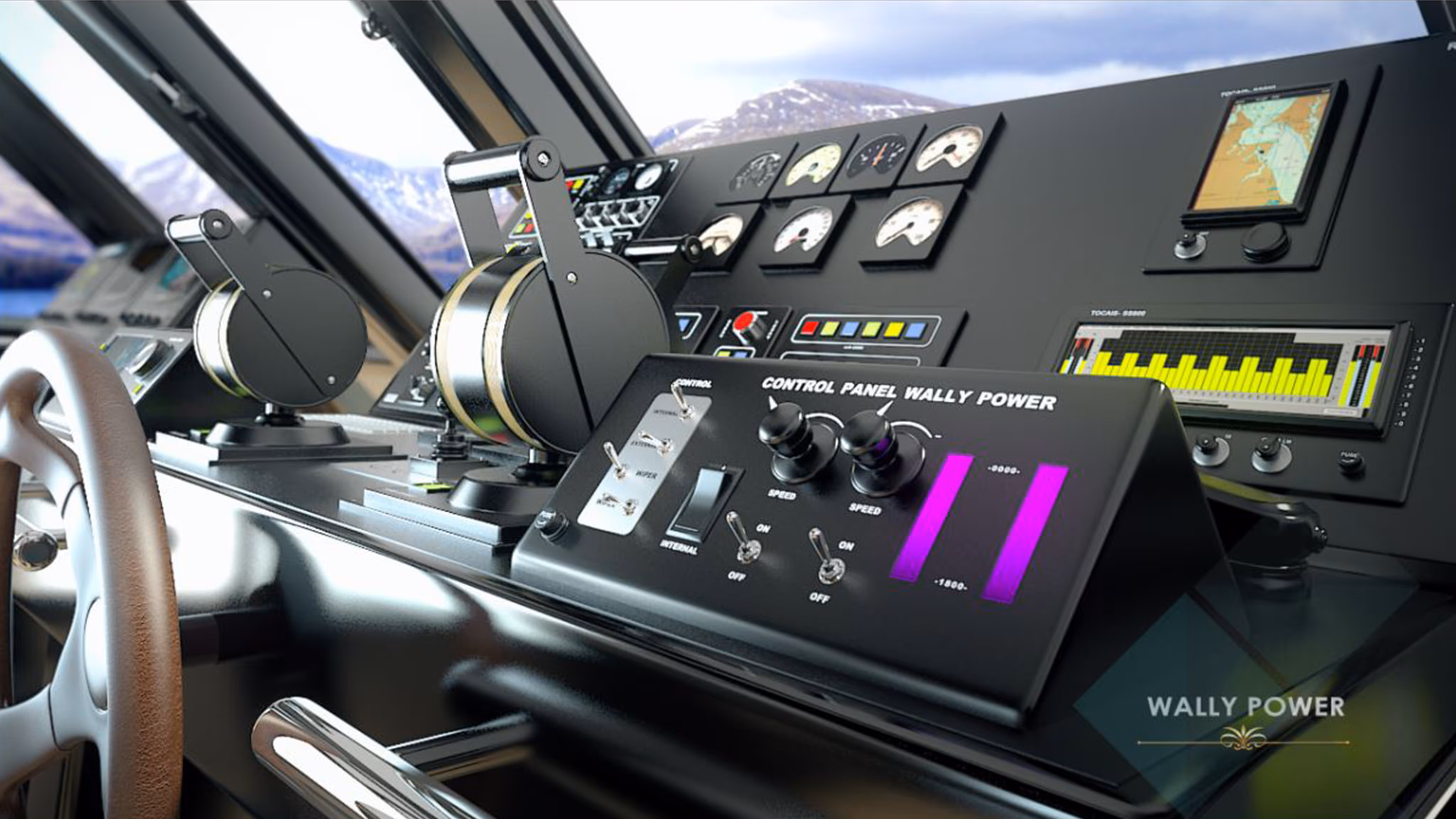 Marine vessel photorealistic 3D animation, Canada-based visualization