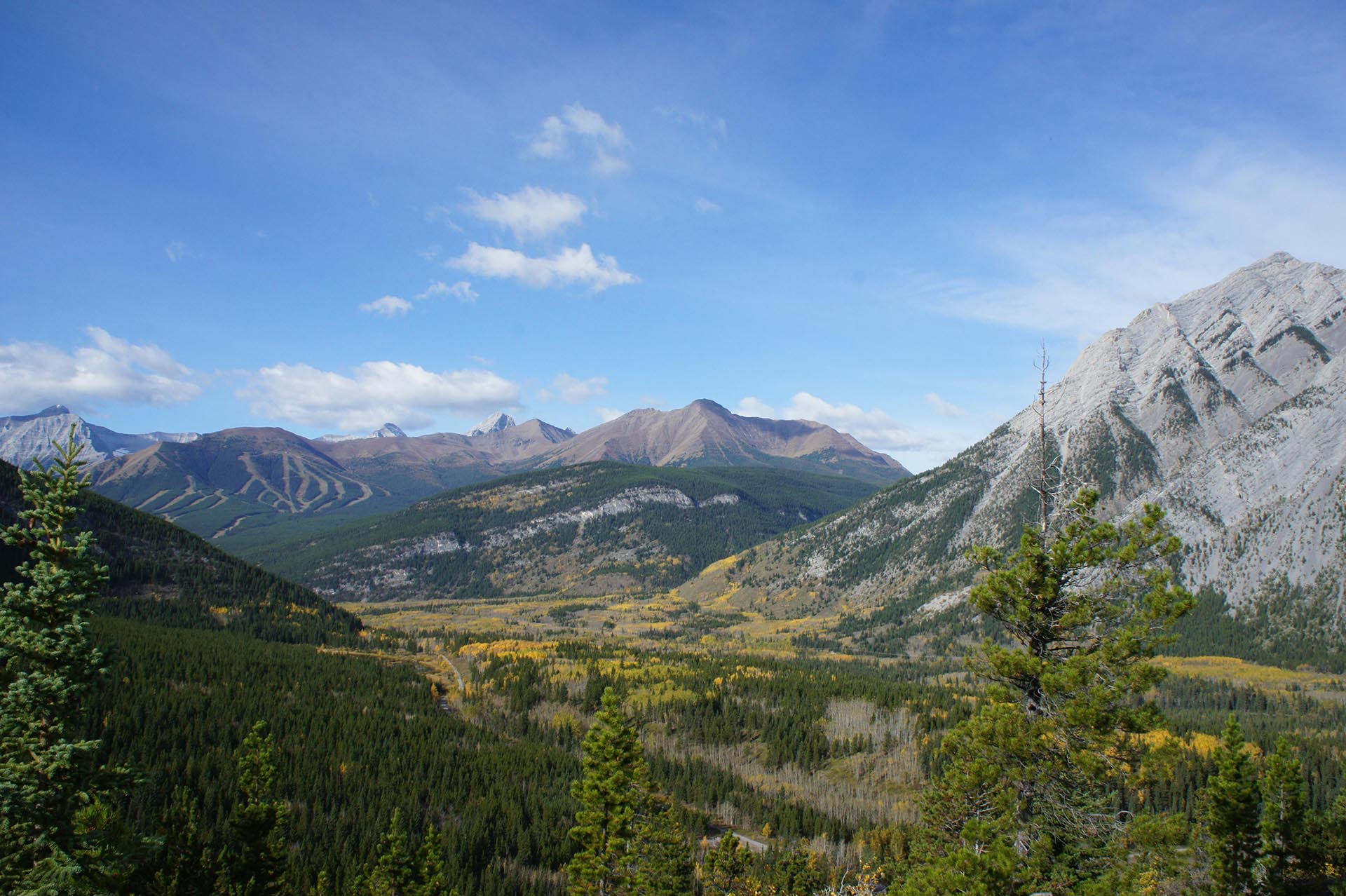 A photo of the Rocky Mountains.