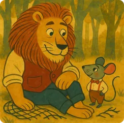 Ang Leon at Ang Daga