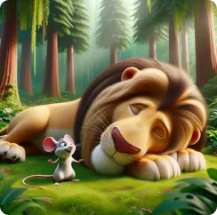 Ang Leon at Ang Daga