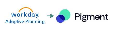 Switching from Workday Adaptive Planning to Pigment