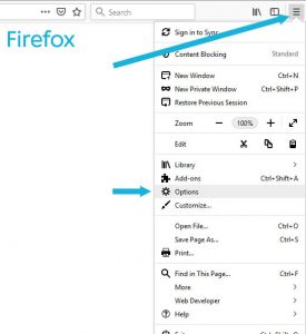 clear cache and cookies firefox