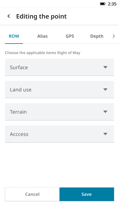 Xylem app screen
