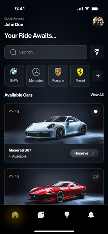 Vlcc Vancouver Luxury Club app screen