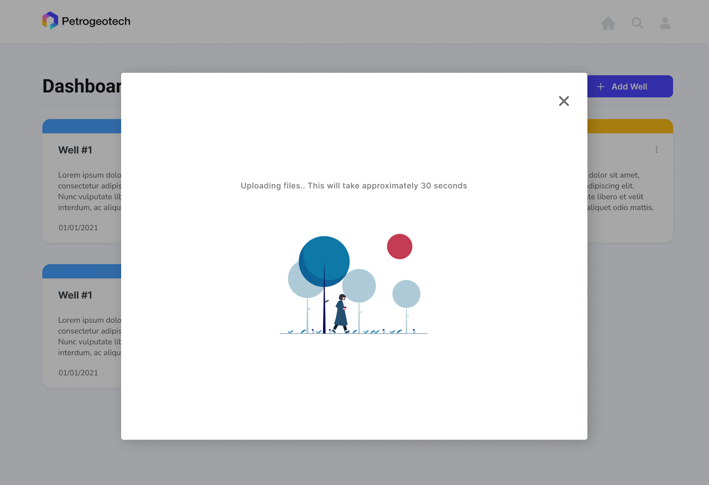Beaver Petrogeotech app screen